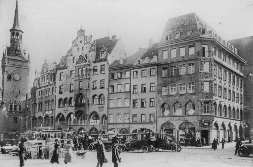 Marienplatz Südseite 1915